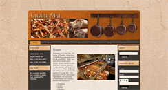 Desktop Screenshot of cucinamiasi.com