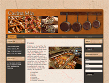 Tablet Screenshot of cucinamiasi.com